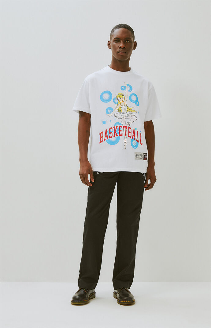 Basketball skateboards shirt discount